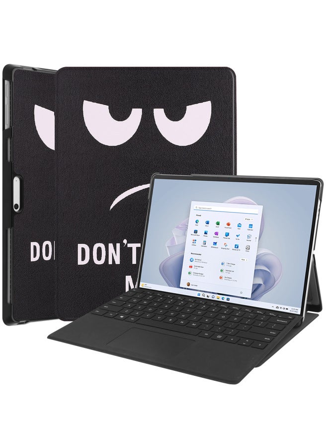 For Microsoft Surface Pro11/10/9 Commercial Tablet Computer Keyboard Leather Case 2024 New-Color:Big Eye ME-Applicable Model:Surface Pro11/10/9