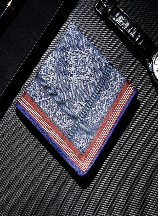 منديل قطني أنيق منسوج للرجال - Image 3