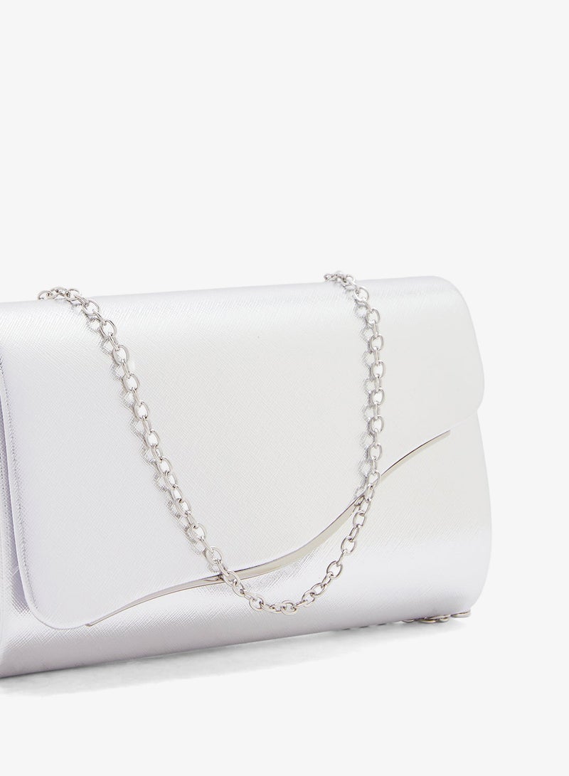 Ella Limited Edition Metal Detail Clutch Bag - Image 4