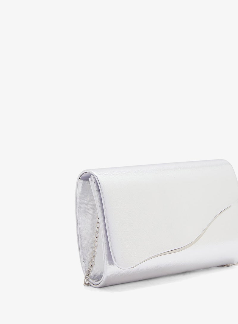 Ella Limited Edition Metal Detail Clutch Bag - Image 3