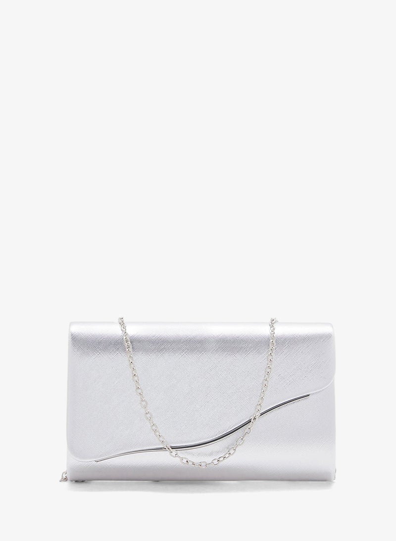 Ella Limited Edition Metal Detail Clutch Bag - Image 1