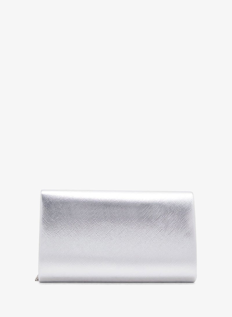 Ella Limited Edition Metal Detail Clutch Bag - Image 2