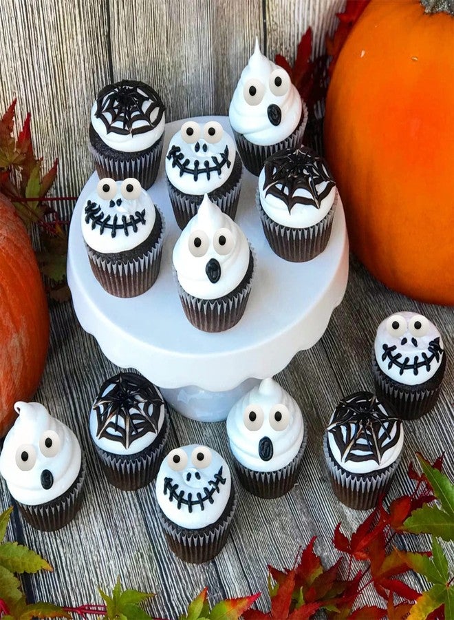 LEBERY Candy Eyeballs Eyes Cake Cupcake Toppers Halloween Sprinkles, Edible Eyes Candy Eyes for Decorating Eyes Sprinkles Edible Eyeballs for Halloween Christmas Baking Cookie Decorations - 3 oz - Image 5