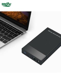 BURAQ HDD 2.5 / 3.5 inch USB3.0 External Hard Drive Enclosure Case for Laptop Computer(EU Plug)  - Image 4