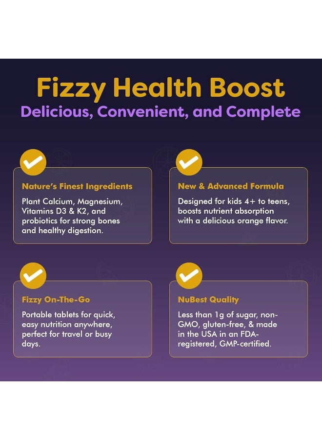 NuBest Tall Fizzy Orange Tablets for Kids - Image 3