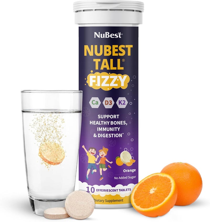 NuBest Tall Fizzy Orange Tablets for Kids - Image 1