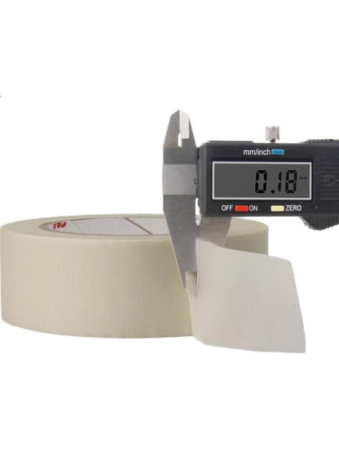 3M 3M Glass Cloth Tape High Temperature Resistant Single Sided Adhesive Tape Insulation Tape 1 Roll (20Mm*33M) 69# - Image 2