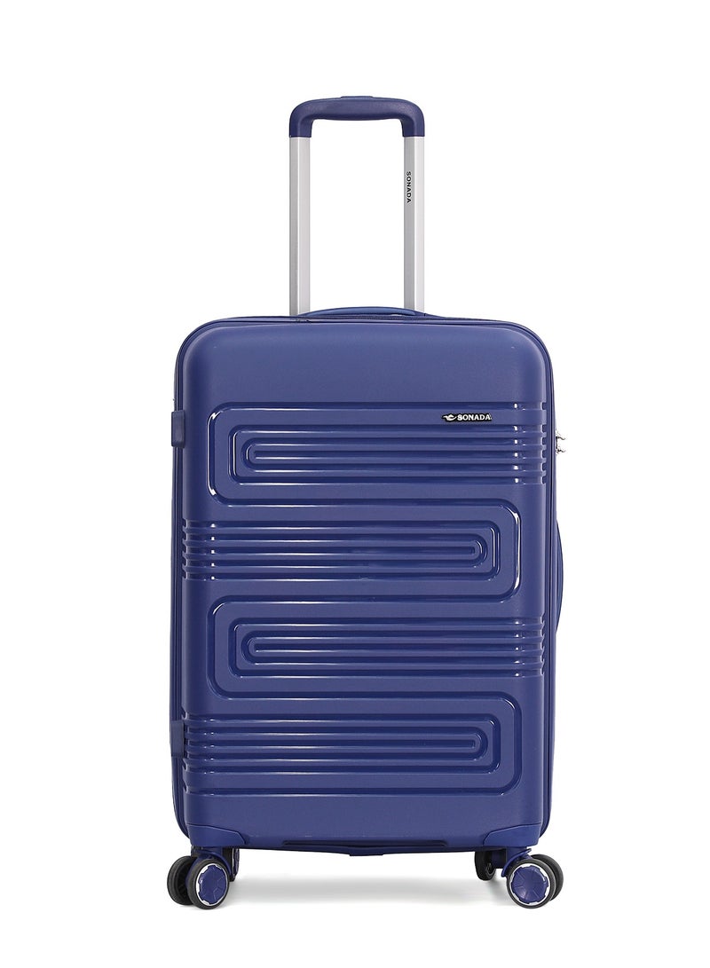 Sonada Trolley Bags 3 PCS Set Hardside Suitcase,Blue - Image 2