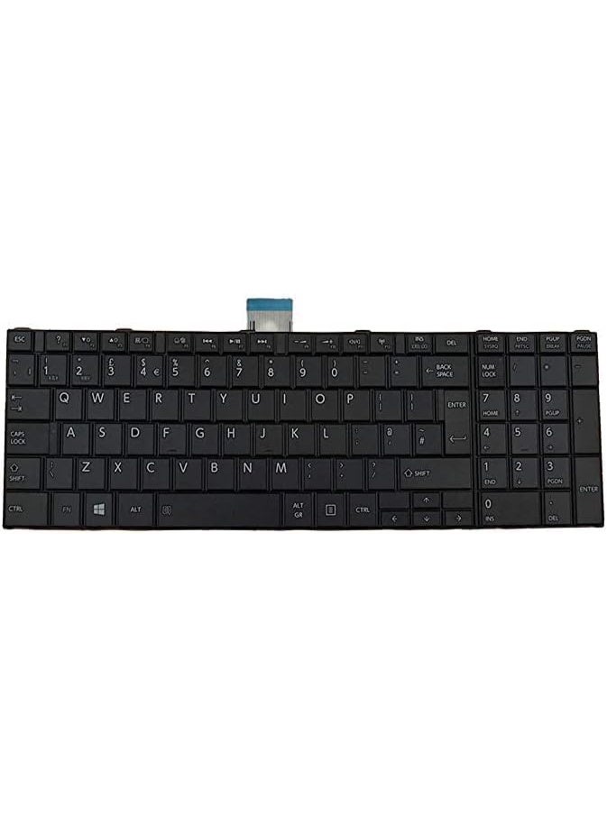 New Replacement Keyboard for Toshiba Satellite C50D C50-A C50-A506 C50D-A C55 C55T C55D C55-A C55D-A - Image 1