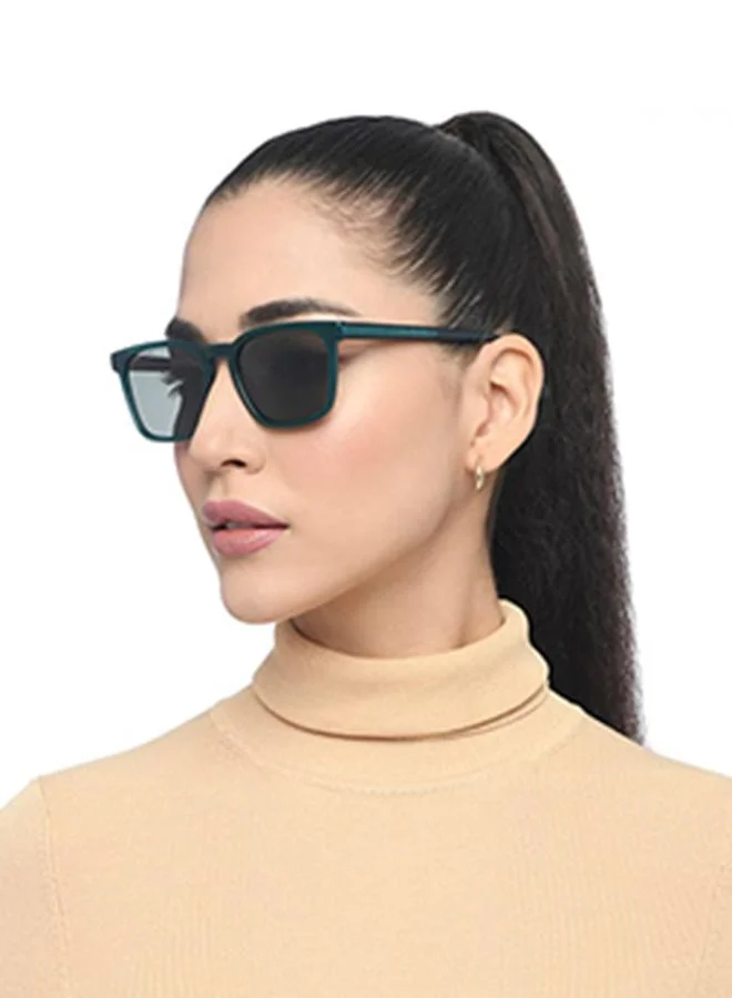 John Jacobs Full Rim Rectangular Stylish & Premium Polarized Sunglasses Eco-Acetate Polarized And 100% UV Protected Unisex Medium JJ S16636
