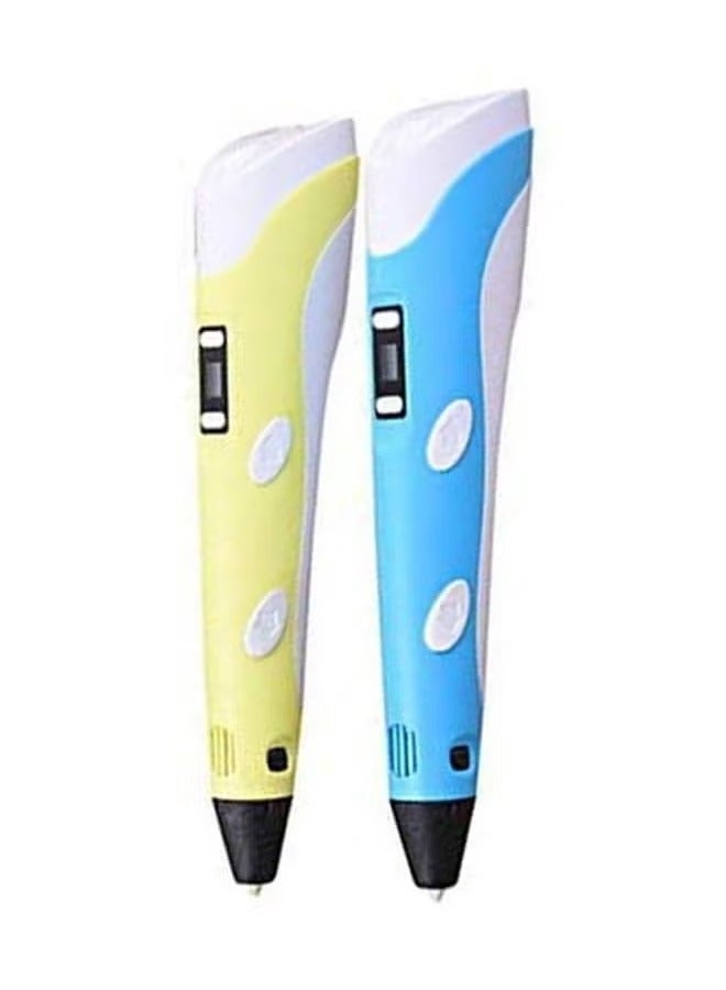 TIGER 2-Pack 3D DIY Graffiti Drawing and Printing Pens for Kids – Creative 3D Printing Pen Art Toy Set for Boys & Girls – Fun Educational Arts and Crafts Gift for Kids Aged 5+ – STEM Learning Toy with Safe Design – Ideal for Creativity & Imagination - Image 1