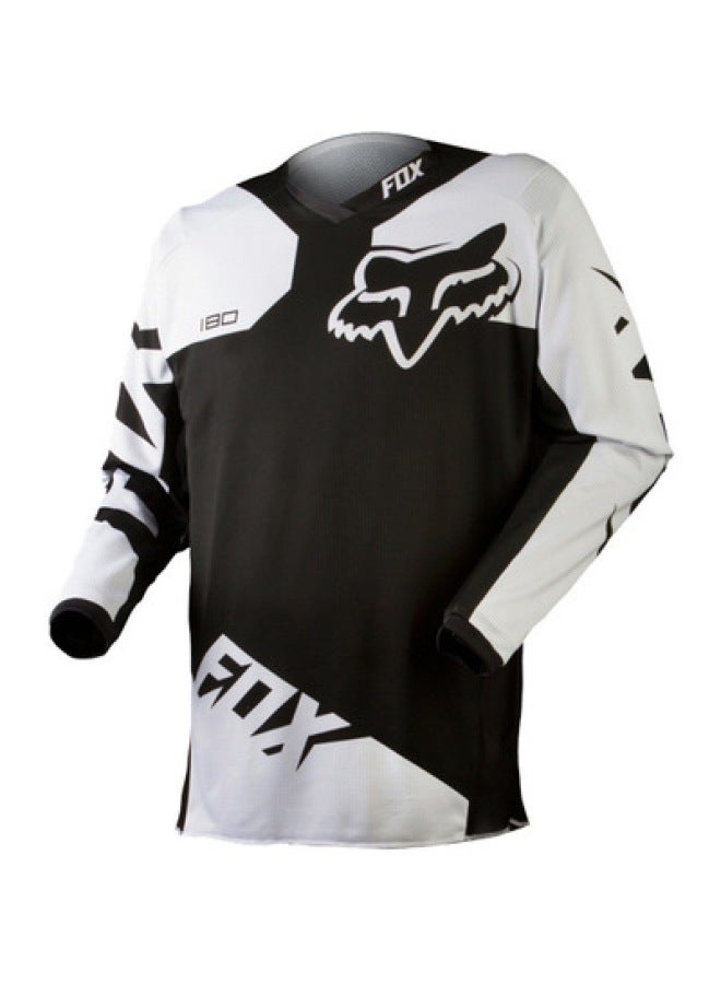 Cycling Clothing Moisture-wicking Summer Racing Clothing Off-road Motorcycle Clothing Printed Long-sleeved Tops For Men Dropshipping