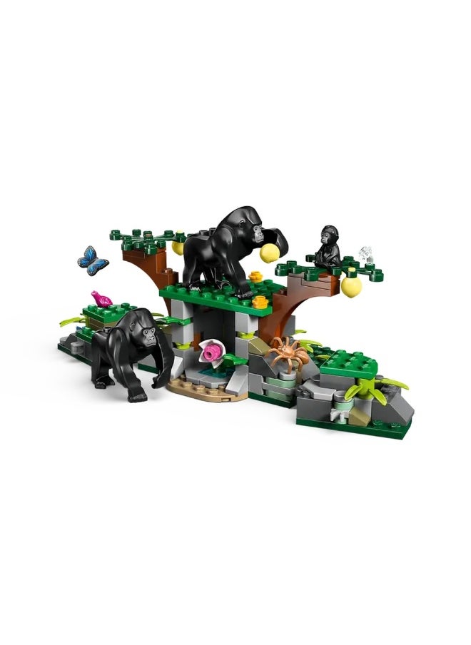 LEGO LEGO - City Jungle Explorer Helicopter at Base Camp 881 Pieces - 60437  - Image 3