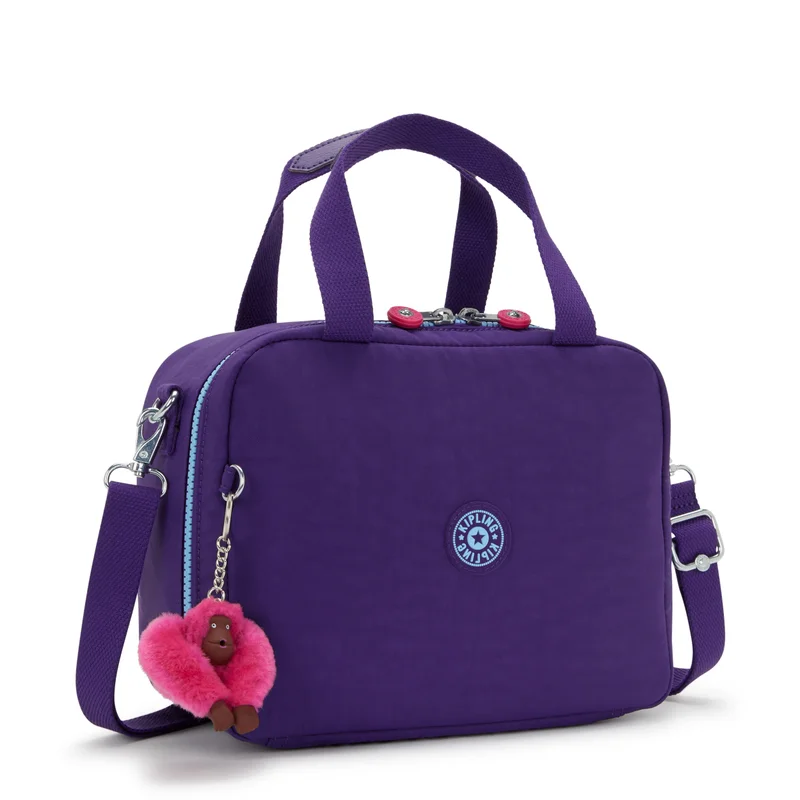 Kipling  Kipling  Miyo Vip Purple Large LunchBag with Trolley Sleeve 15381-4PI  | Best Price UAE
