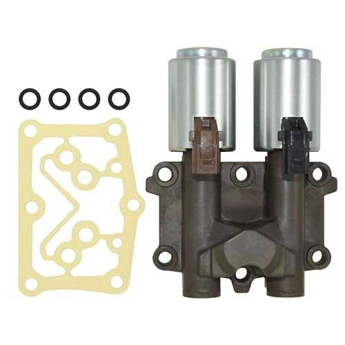 NMN Transmission Dual Linear Shift Solenoid Valve with Gasket 28260-RG5-004 Compatibile with Honda Civic 2012-2013, Honda Fit 2009-2013 - Image 2