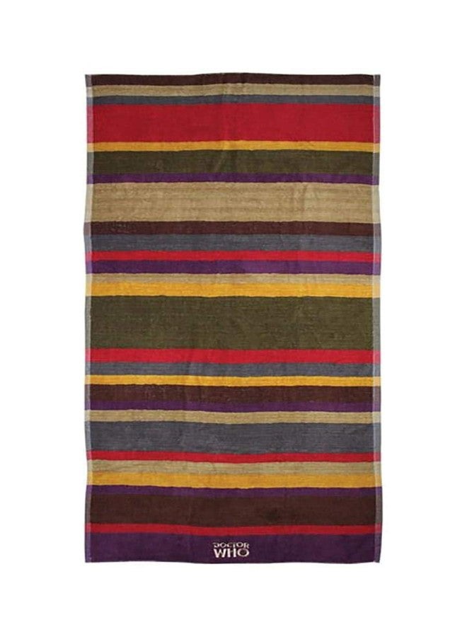 Robe Factory Doctor Who 30"x60" 4th Doctor Scarf Beach Towel - Image 1