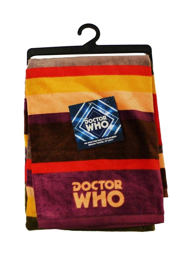 Robe Factory Doctor Who 30"x60" 4th Doctor Scarf Beach Towel - Image 2