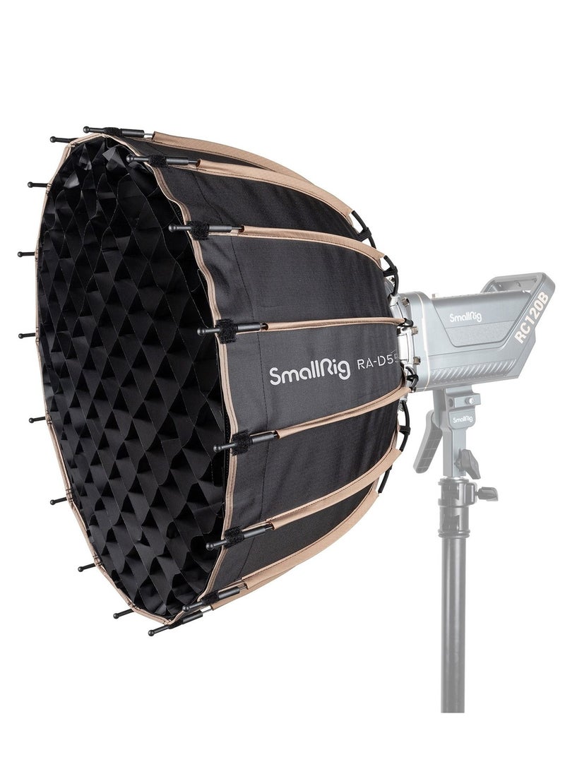 SMALLRIG - SmallRig 3585 RA-D55 Parabolic Softbox with Two High-Quality Soft Cloth and Grille - Image 1