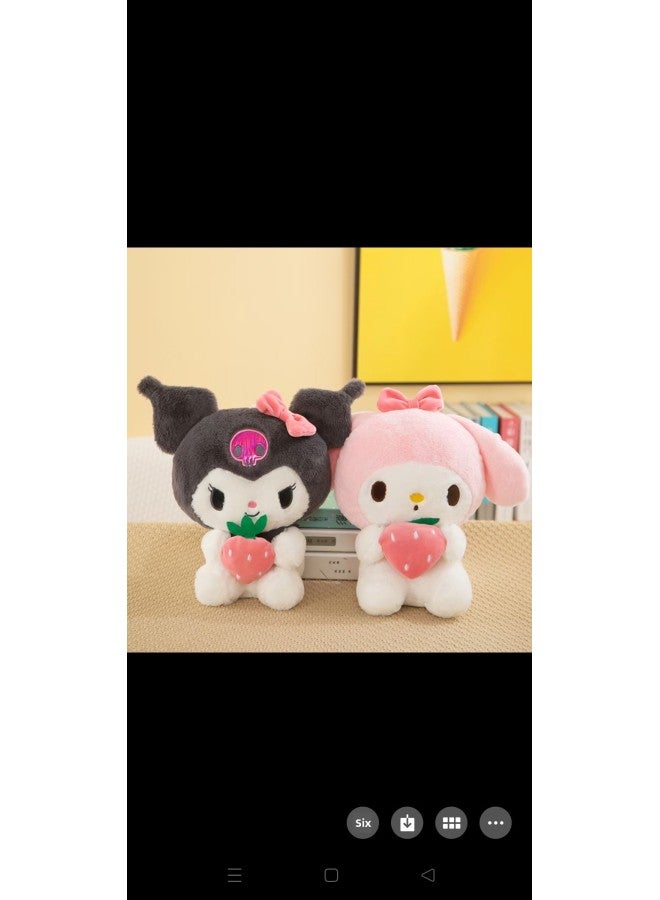 Product 10 Inch 40cm Grab Machine Doll Net Red Plush Toy Doll Children Sleep With Pillow Push Gift Wholesale-Color:Fruit Sanrio-Height:30cm-40cm Color Random - Image 1