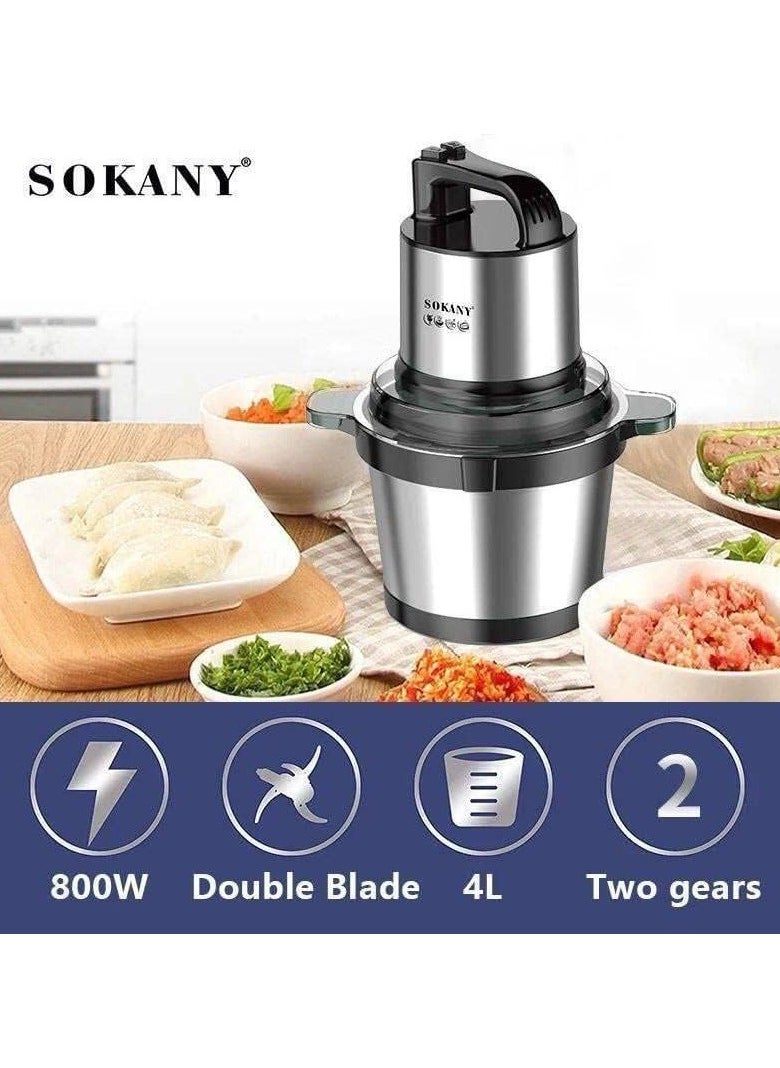 sokany - Wonder Chopper 4.0L/800W Multicolor - Image 1