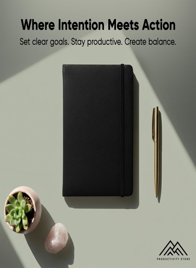 PRODUCTIVITY STORE Dated, 2026 Planner, 5.8” x 8.3” - The #1 Productivity Planner to Achieve Your 2026 Goals - Planner 2026-2027 by PRODUCTIVITY STORE (A5, BLACK) - Image 2