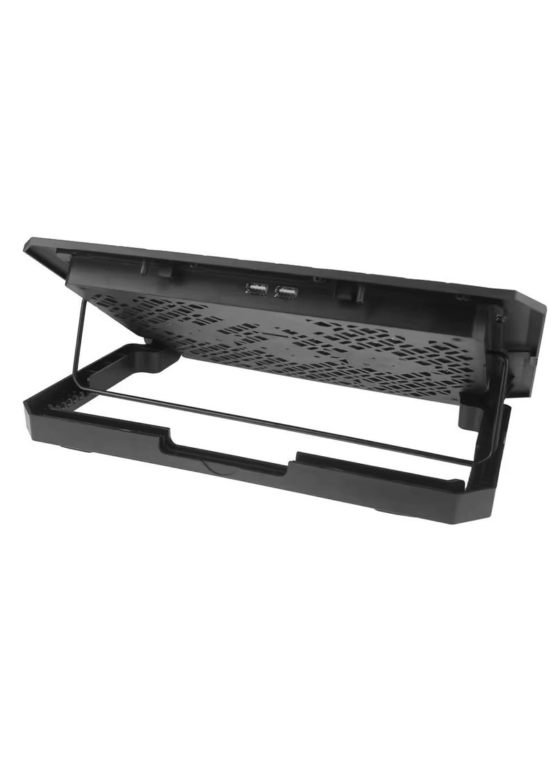 Generic C4000 Laptop Cooling Stand - 17 Inch - 4 LED Fans with USB Ports - Ultra-thin Design - Ergonomic and Comfortable  - Image 5