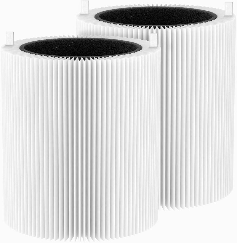 isinlive Blue Pure 311 Replacement Fil-ter Compatible with Blueair Blue Pure 311 Air Puri-fier Genuine, 2 in 1 Fil-tration Systems, Particle and Activated Carbon, 2 Pack(Not Fit for 311 auto) - Image 1
