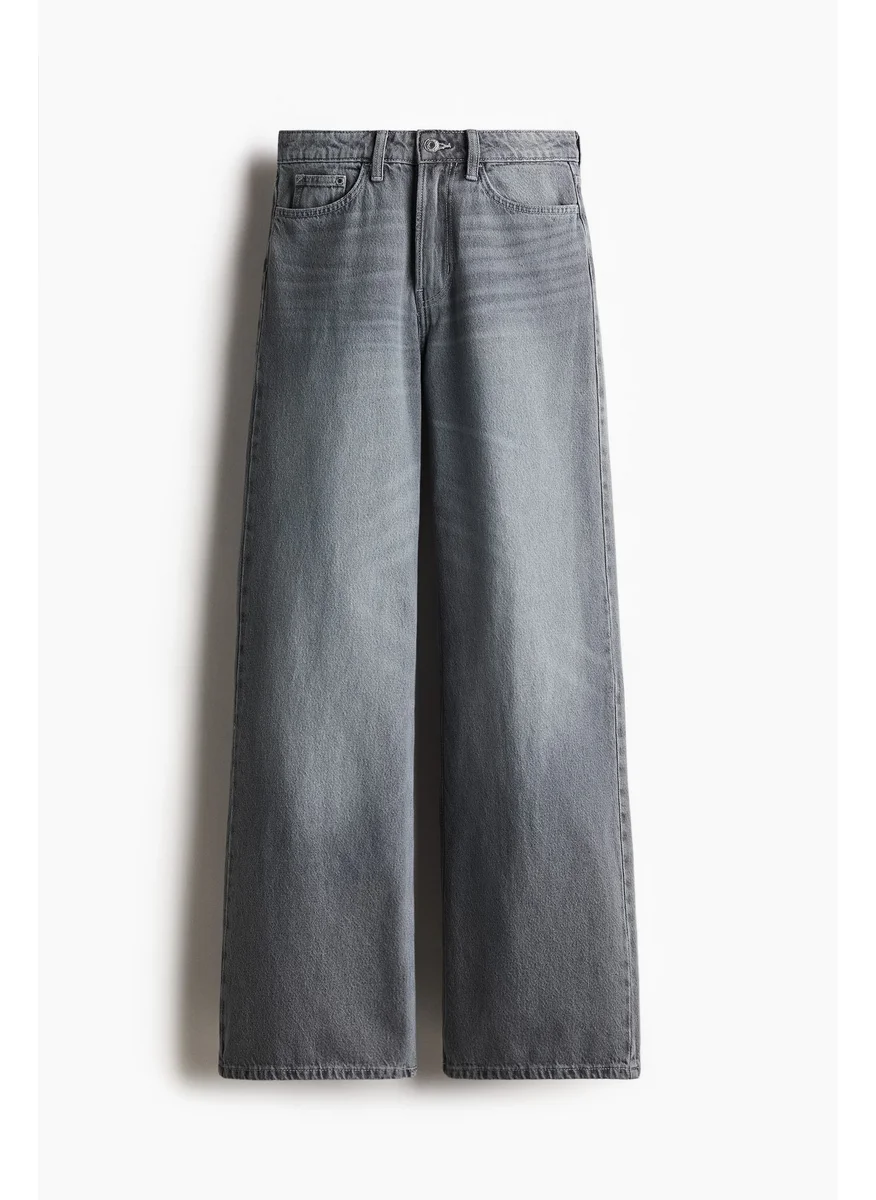 H&M Wide Ultra High Jeans