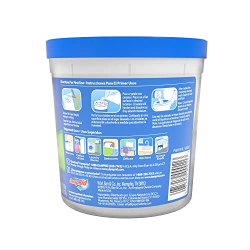 DampRid Fresh Scent Refillable Moisture Absorber - 10.5oz cup – Traps Moisture for Fresher, Cleaner Air - Image 3
