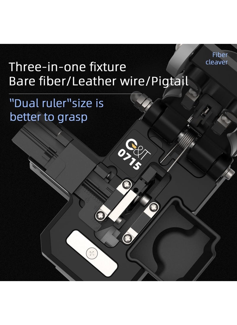 GT GT Optical Fiber Cleaver Cutter Fiber Cleaver Cutter Fiber Cleaver HighPrecision Fiber Optic Cable Cutter Cleaver Fiber Cutter Fiber Cleaver Tool Optic Fiber Cleaver Optical Fiber Cleaver  - Image 5