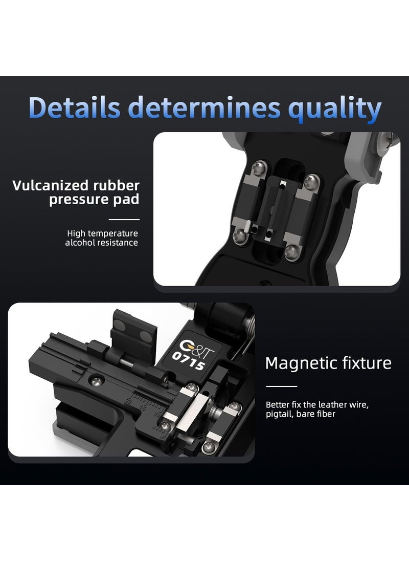 GT GT Optical Fiber Cleaver Cutter Fiber Cleaver Cutter Fiber Cleaver HighPrecision Fiber Optic Cable Cutter Cleaver Fiber Cutter Fiber Cleaver Tool Optic Fiber Cleaver Optical Fiber Cleaver  - Image 3