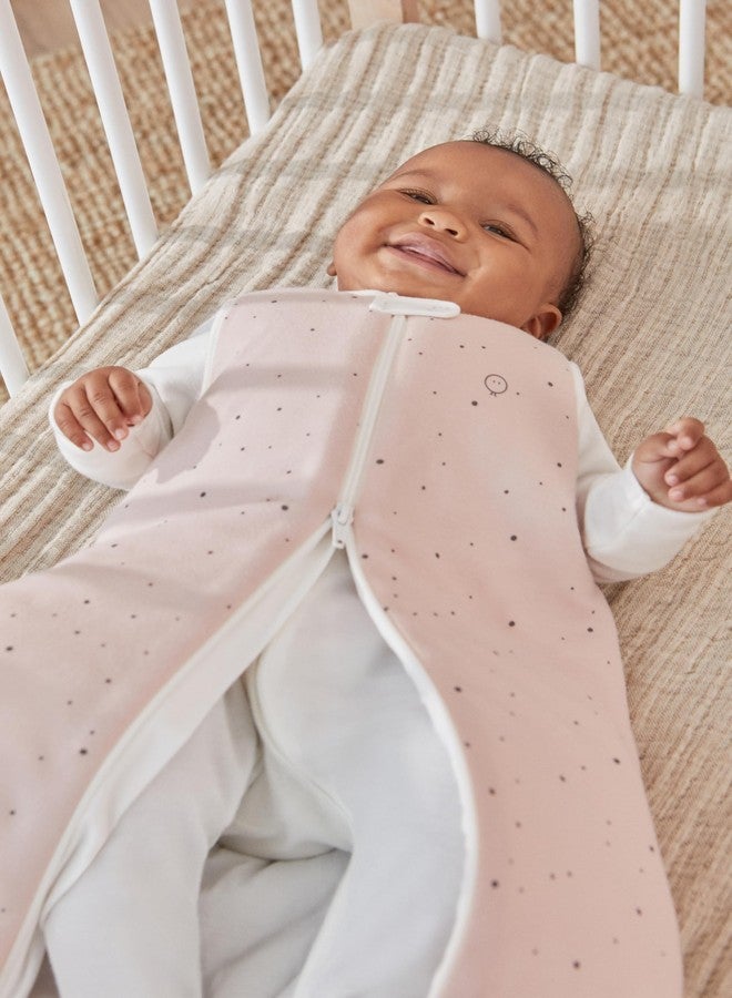 MORI Baby Unisex Zip Up Front Sleep Sack 1.5 TOG in Stardust - Organic Sleeping Bag for Toddler Boys and Girls - 6-24 Months - Image 2