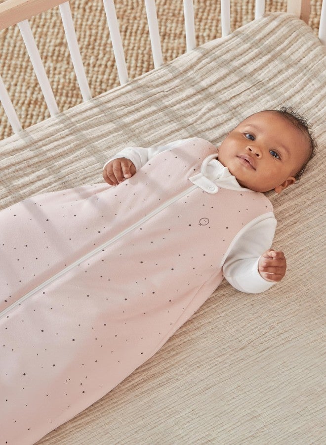 MORI Baby Unisex Zip Up Front Sleep Sack 1.5 TOG in Stardust - Organic Sleeping Bag for Toddler Boys and Girls - 6-24 Months - Image 4