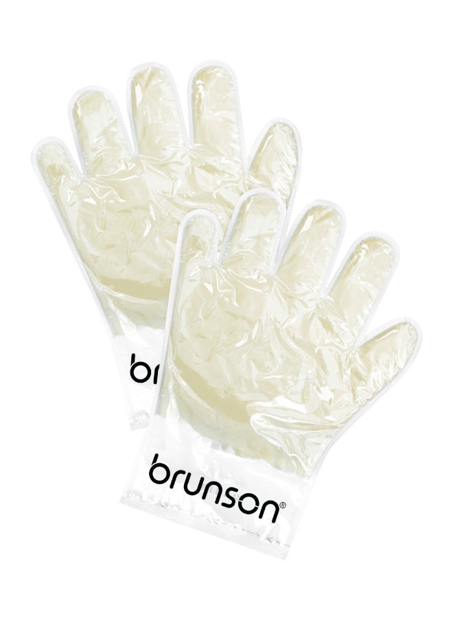 brunson 2 Pieces Nourishing Paraffin Wax Gloves - Disposable Hand Paraffin Gloves Spa Treatment - Deep Hydration And Softness - Moisturizing Manicure Gloves Wax  - Image 1