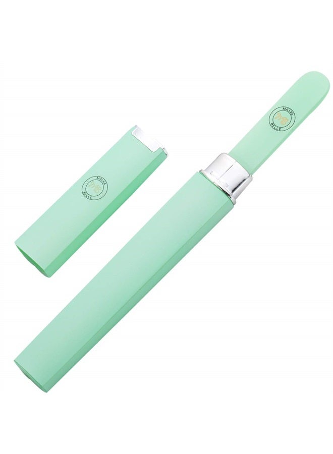 Malva Belle Best Crystal Glass Nail File for Women - Nail File & Travel Case - Nail File Set - Heavy Duty Nail File for Natural Nails, Gel - Professional Nail Shaper – Nail Essentials - Pastel 3mm - Image 1