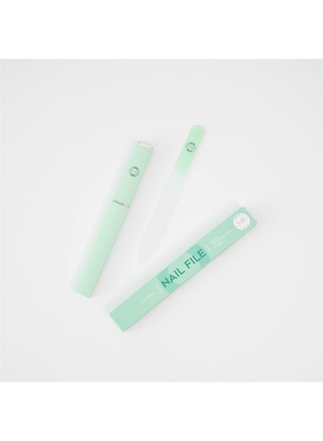 Malva Belle Best Crystal Glass Nail File for Women - Nail File & Travel Case - Nail File Set - Heavy Duty Nail File for Natural Nails, Gel - Professional Nail Shaper – Nail Essentials - Pastel 3mm - Image 4