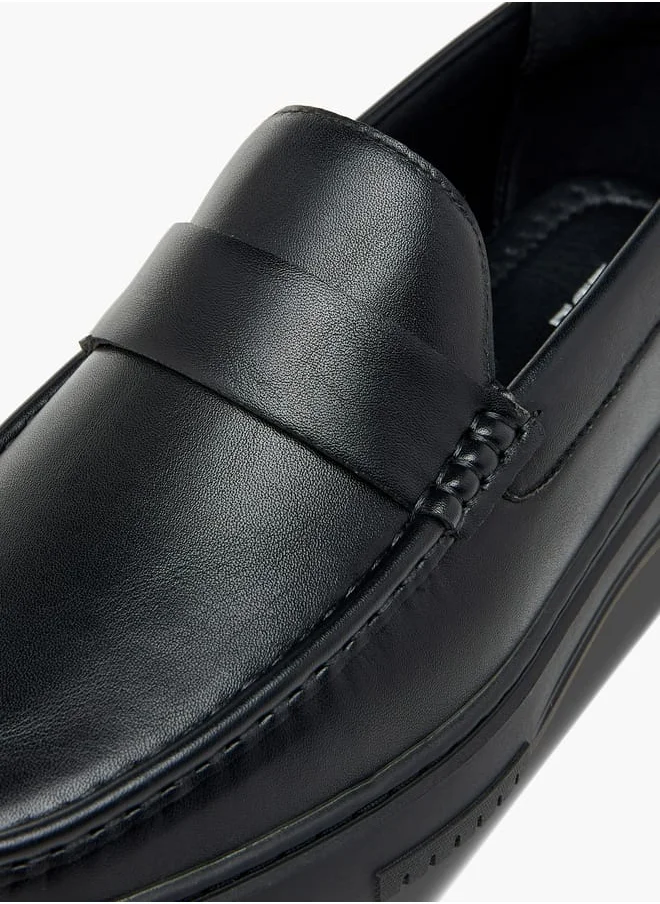LBL by Shoexpress Men's Solid Slip-On Loafers