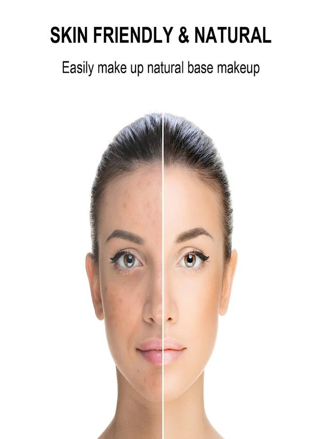 Getmecraft Foundation Makeup Brush Flat Top Kabuki Hexagon Face Blush Liquid Powder Foundation Brush for Blending Liquid, Cream or Flawless Powder Cosmetics with Bonus Protective Case - Image 5