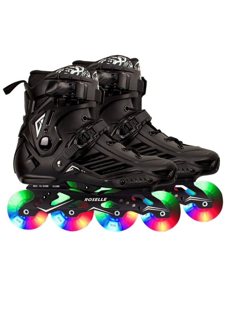 OVERS Inline Skates Shoes with LED Wheels for Unisex - Image 2