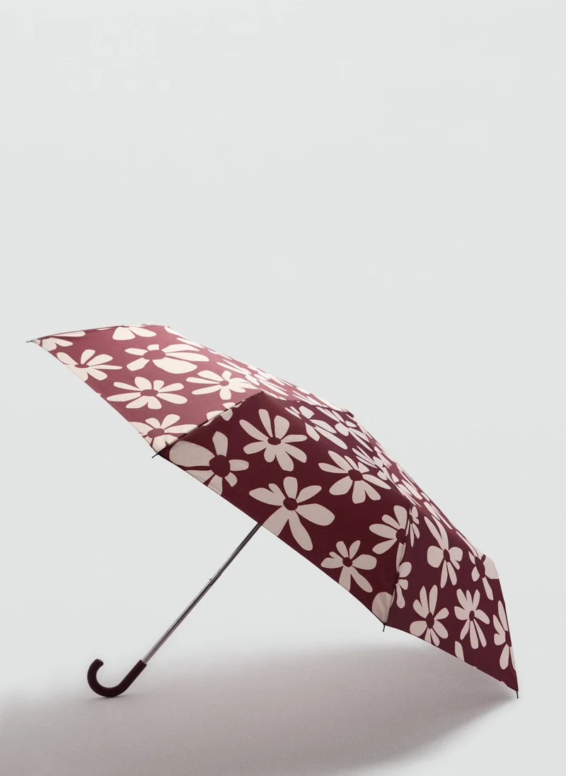 مانجو Flower Print Umbrella