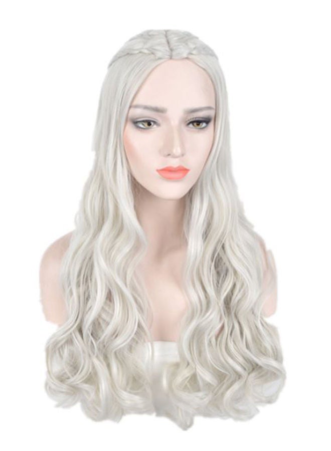 NIBEMINENT Dragon Mother Hair Wig Grey - Image 1