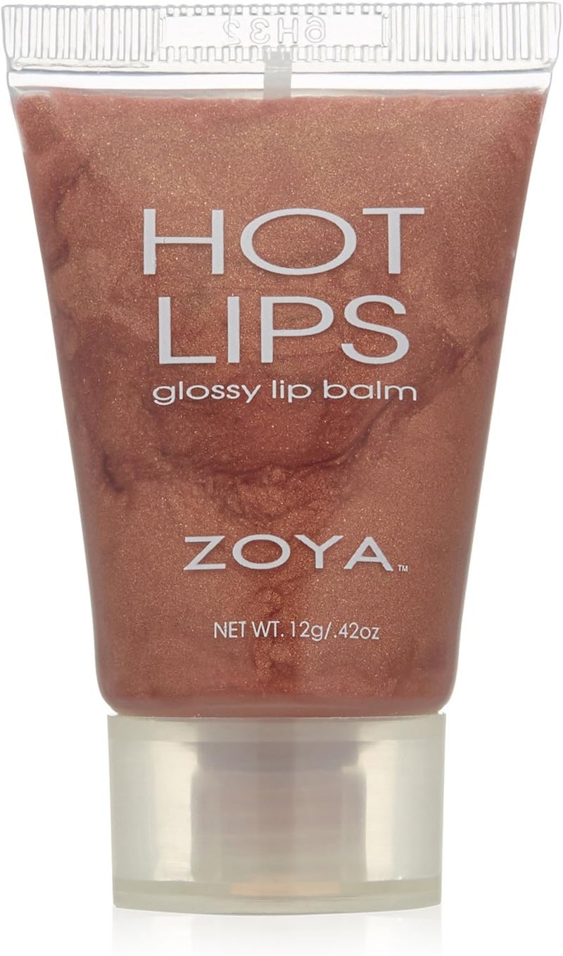 ZOYA Hot Lips Glossy Lip Balm in Charmed - Hydrating Lip Gloss - Image 1