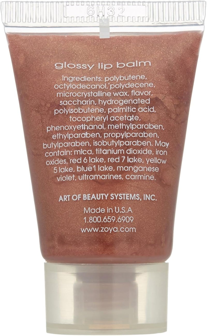 ZOYA Hot Lips Glossy Lip Balm in Charmed - Hydrating Lip Gloss - Image 2