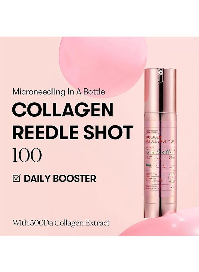VT COSMETICS Collagen Reedle Shot 100 50ml, Collagen Microneedling Serum - Image 2