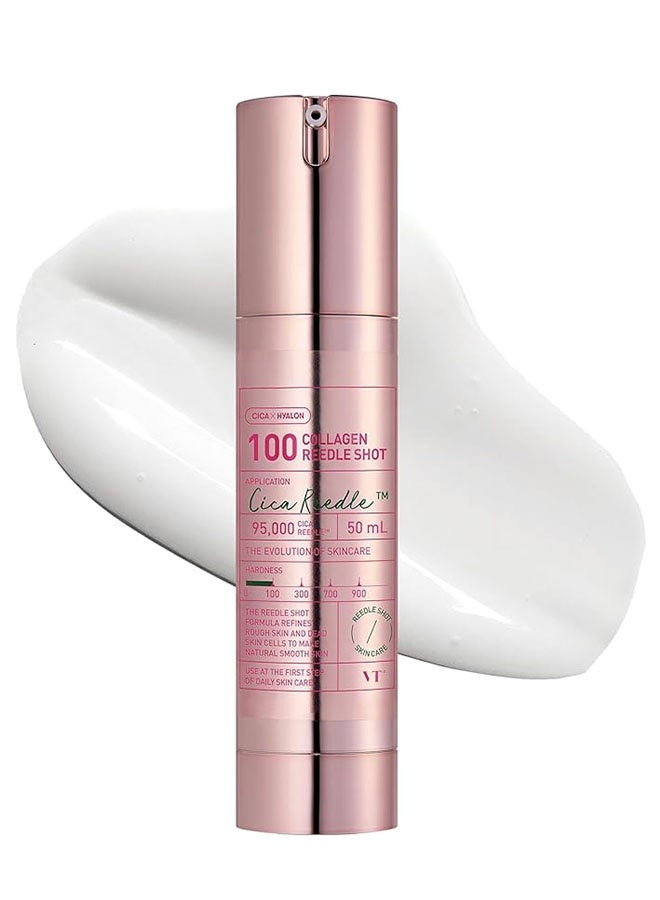 VT COSMETICS Collagen Reedle Shot 100 50ml, Collagen Microneedling Serum - Image 1