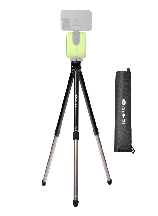 XbotGo Update T1 Tripod, 3.77ft Height, 6.6lb Load Capacity, Lightweight Aluminum, Compatible with XbotGo Chameleon Sports Gimbal, Extra Quick-Release Mount, Easy Setup, Portable - Image 1