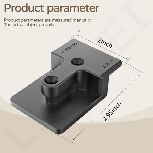 LIZEWEI Blower Wall Mount/Mounting Bracket for EGO Leaf Blower 530, 615, 650, LB5300 Wall Hanger, Plastic Wall Holder Wall Bracket for Hanging Leaf Blower - Image 2