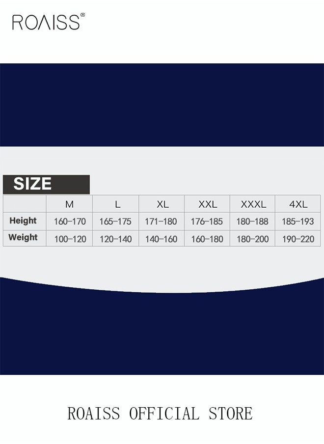 roaiss - 2-Piece Pajama Set Men's Cotton Short-Sleeved T-Shirt Long Pants Sets Pattern Sleepwear Nightgown Male Loose Spring Summer Thin Loungewear Home Clothes Grey - Image 1