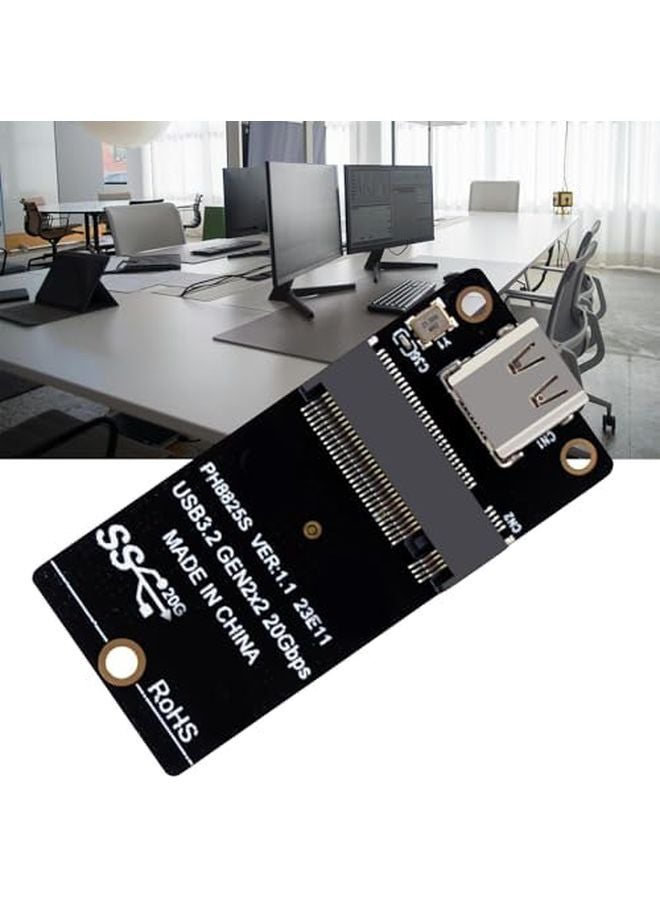 محول لوحة محول NVME من النوع C SSD متوافق مع 2230 و2242 و2260 و2280 - Image 3