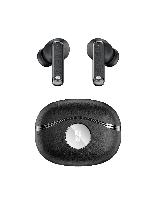 TWS Bluetooth Earbuds with Charging Case, Dual 13mm Copper Ring Speakers, White - Image 1